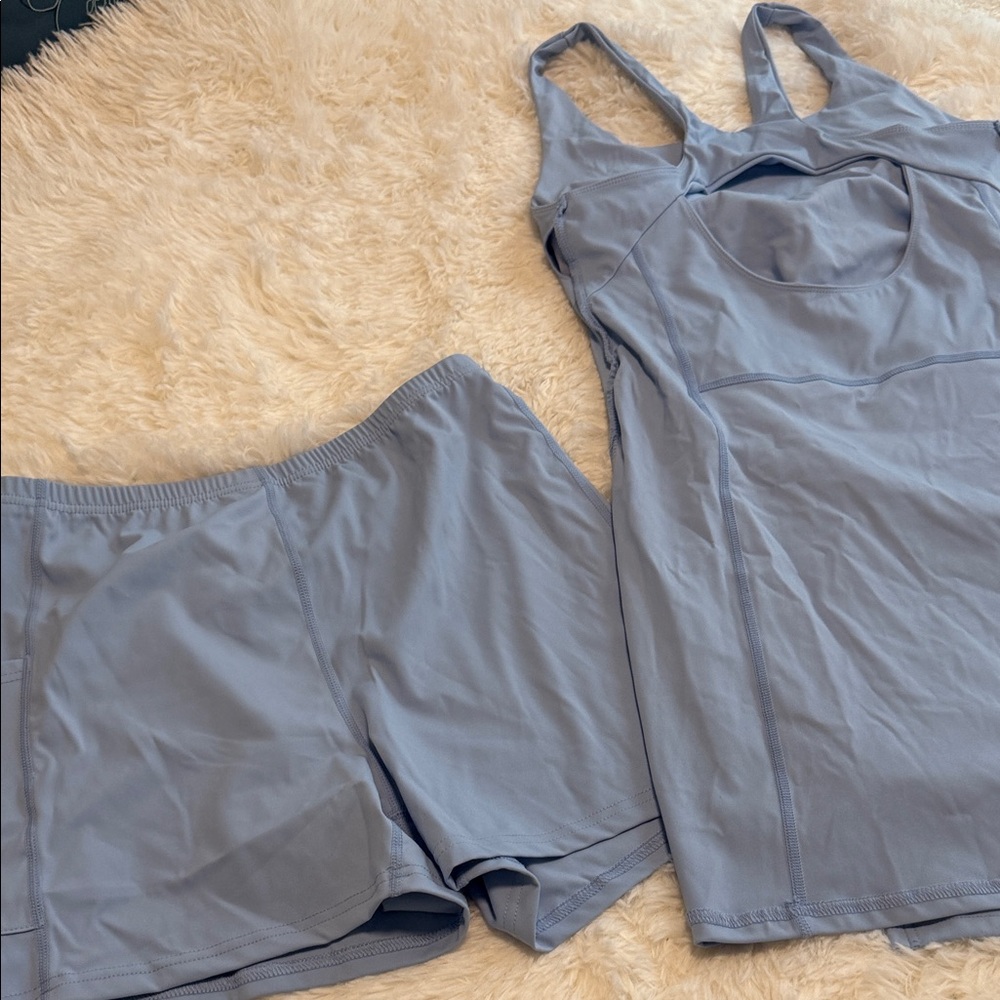 Women's Blue Intimate Set